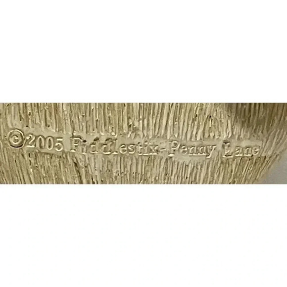 Santa Head Christmas Ornament 2005 Fiddlestix Penny Lane 4 Inch - Picture 3 of 3